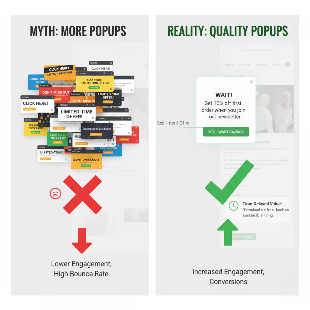More Popups Equal More Engagement