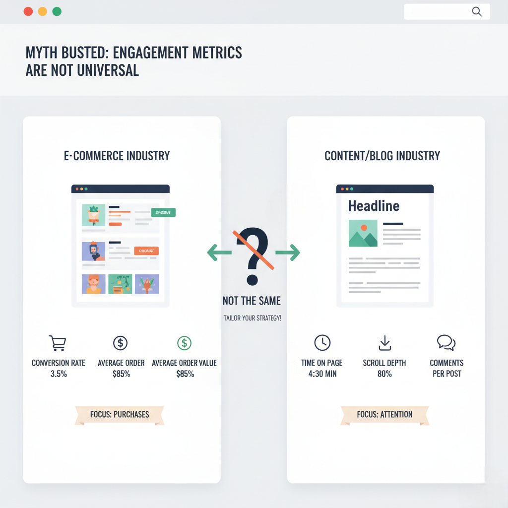 Engagement Metrics are the Same Across Industries