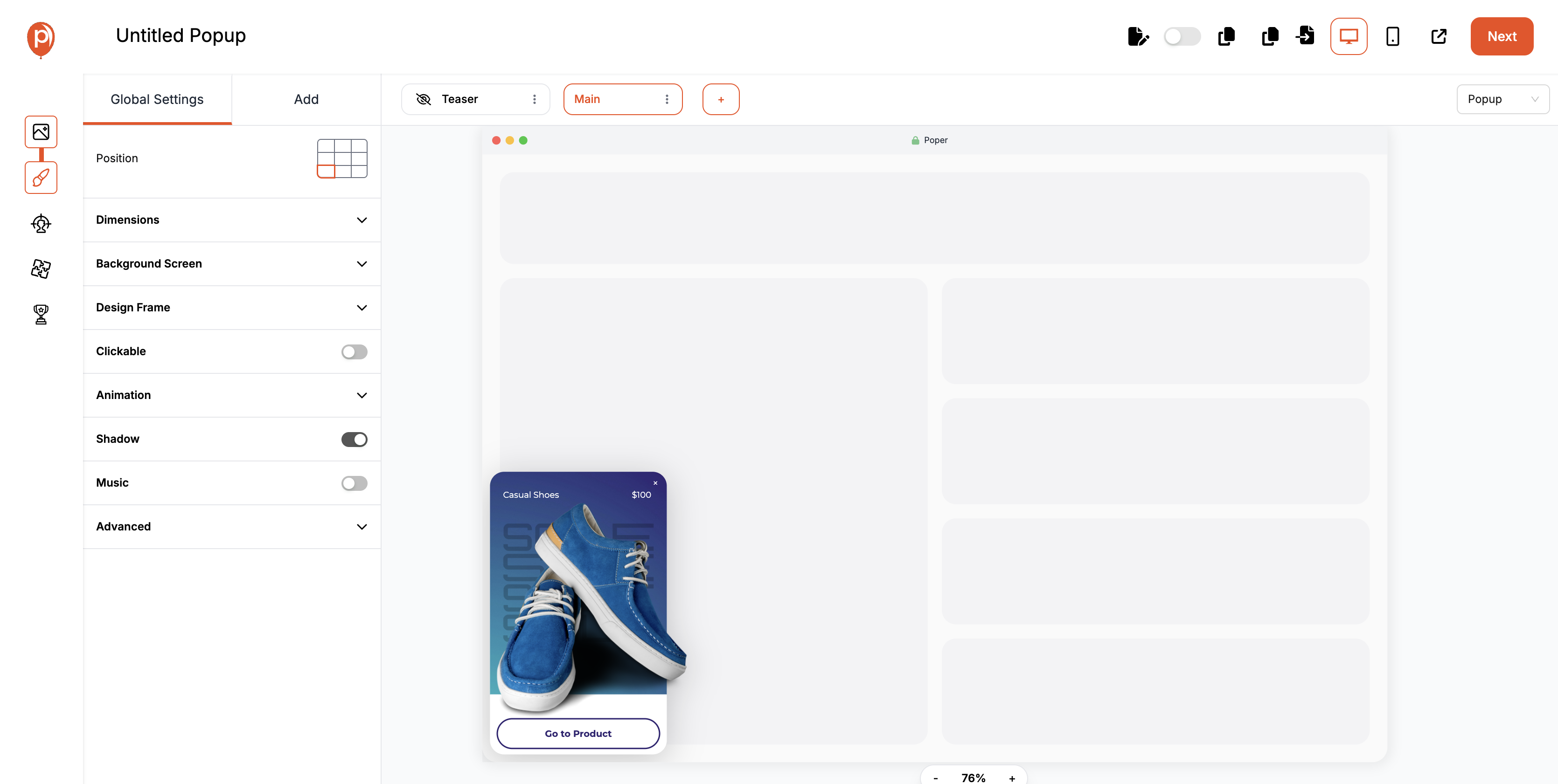 Customizing Content and Design