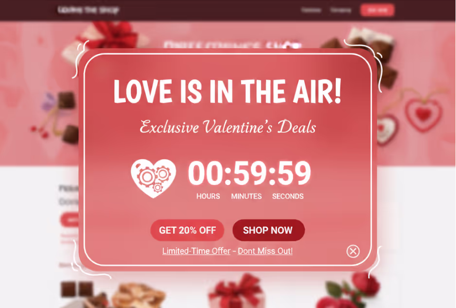 What Are Valentine’s Day Popups?