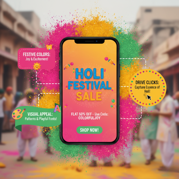 Use of Festive Colors and Themes