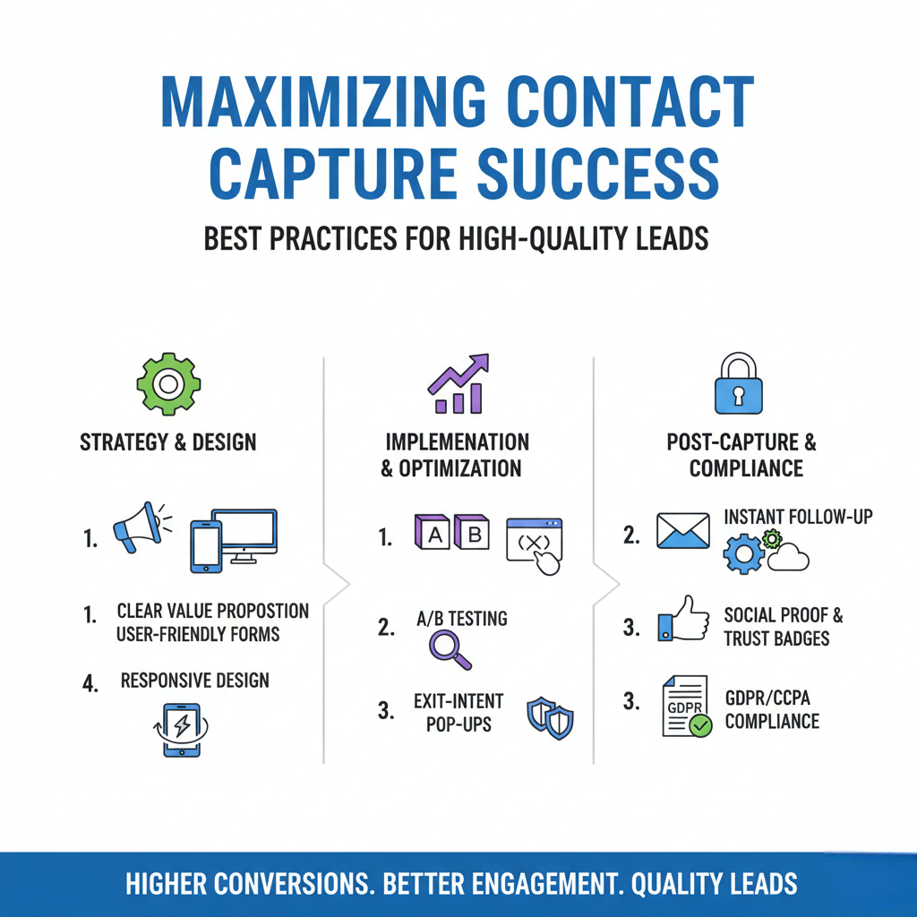 Best Practices for Maximizing Contact Capture Success