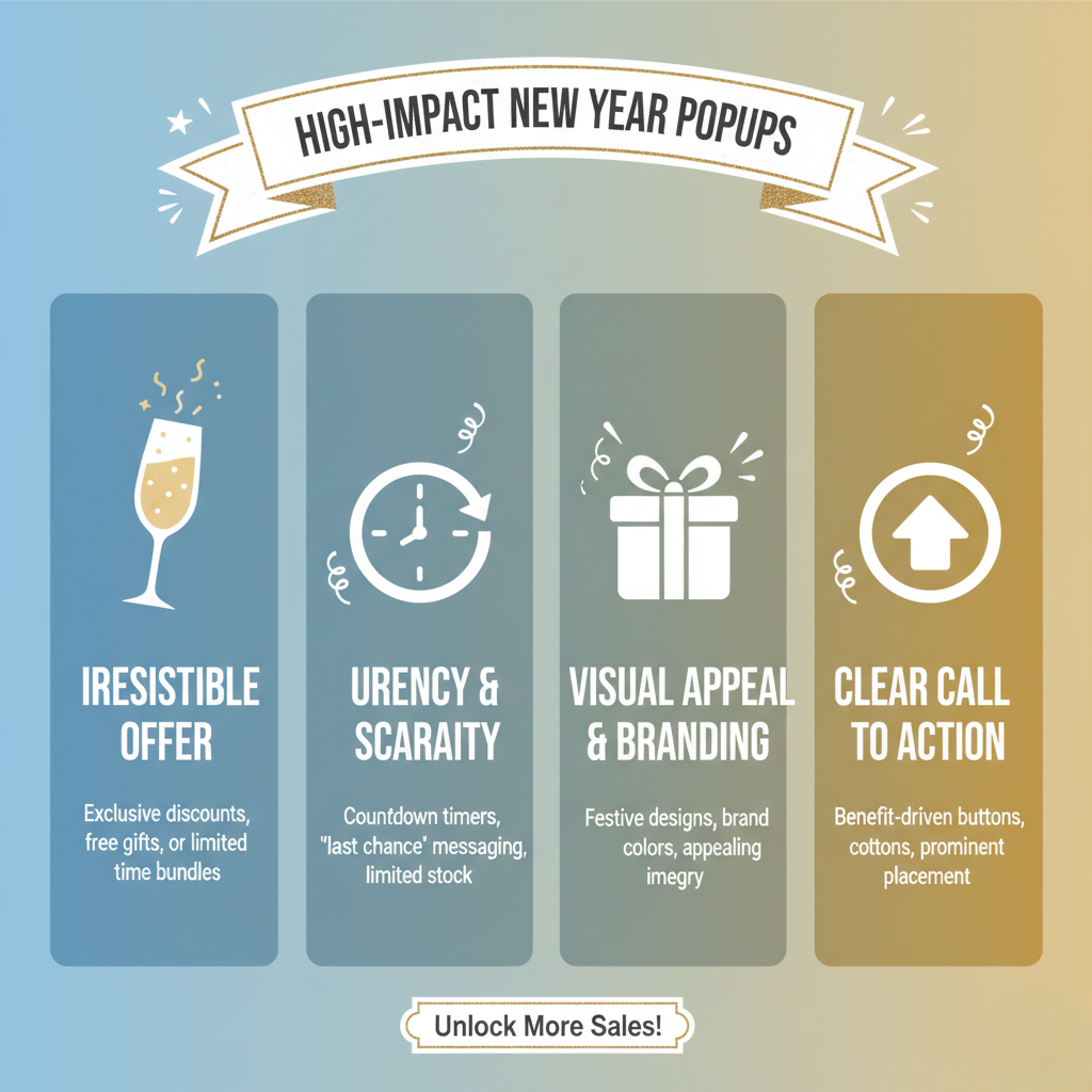 Key Components of High-Performing New Year Popups