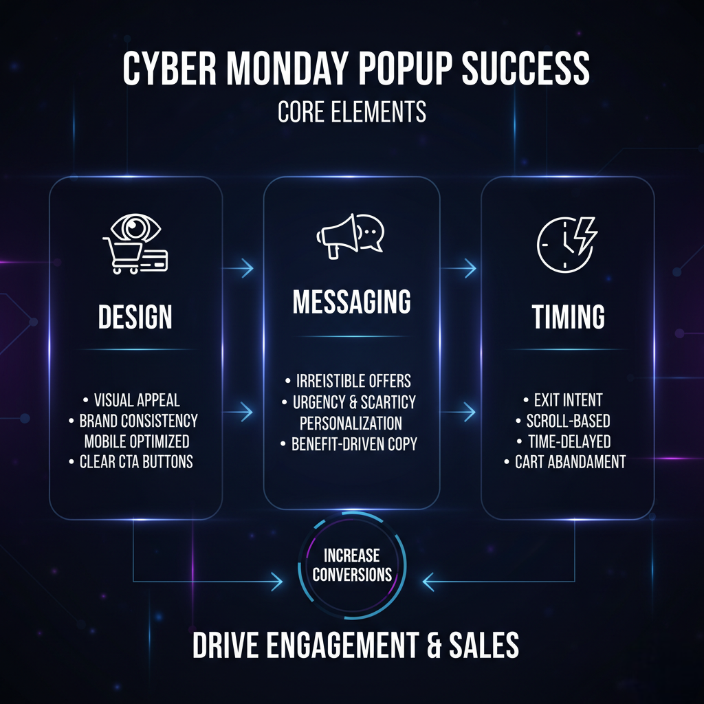 Core Elements of Effective Cyber Monday Popups