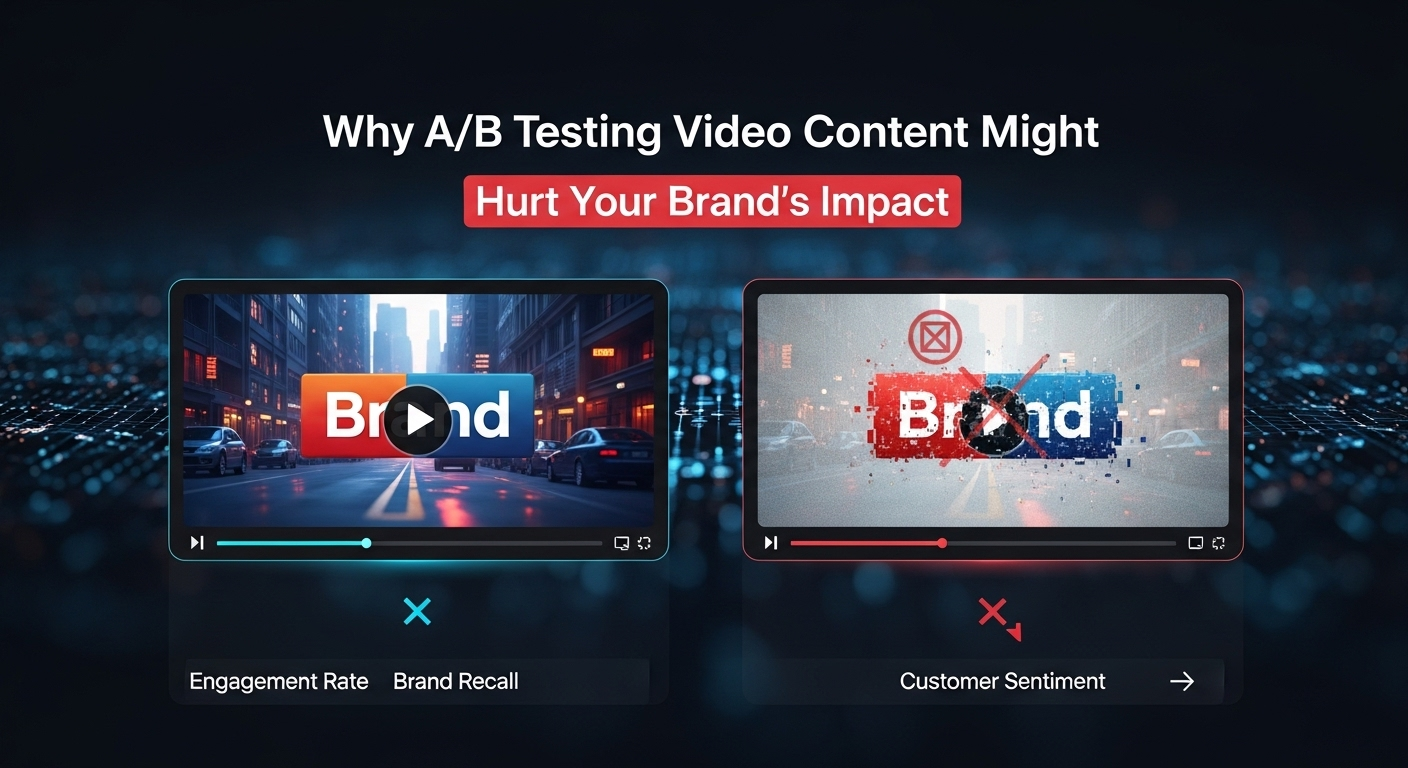 Why A/B Testing Video Content Might Hurt Your Brand's Impact