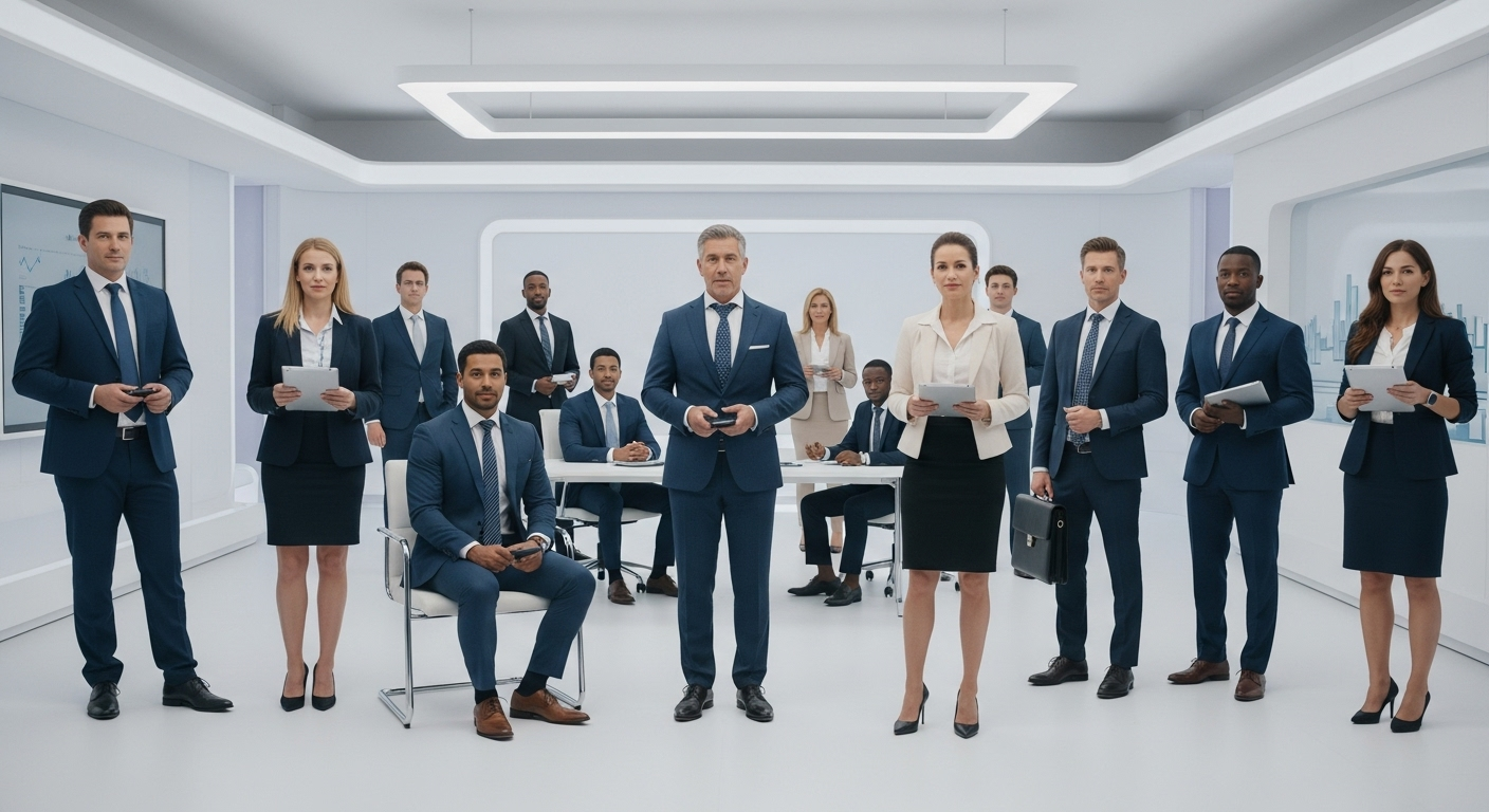 Who offers professional actors for business videos? 