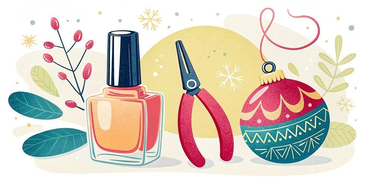 Creative Nail Art Designs for Holiday Glam