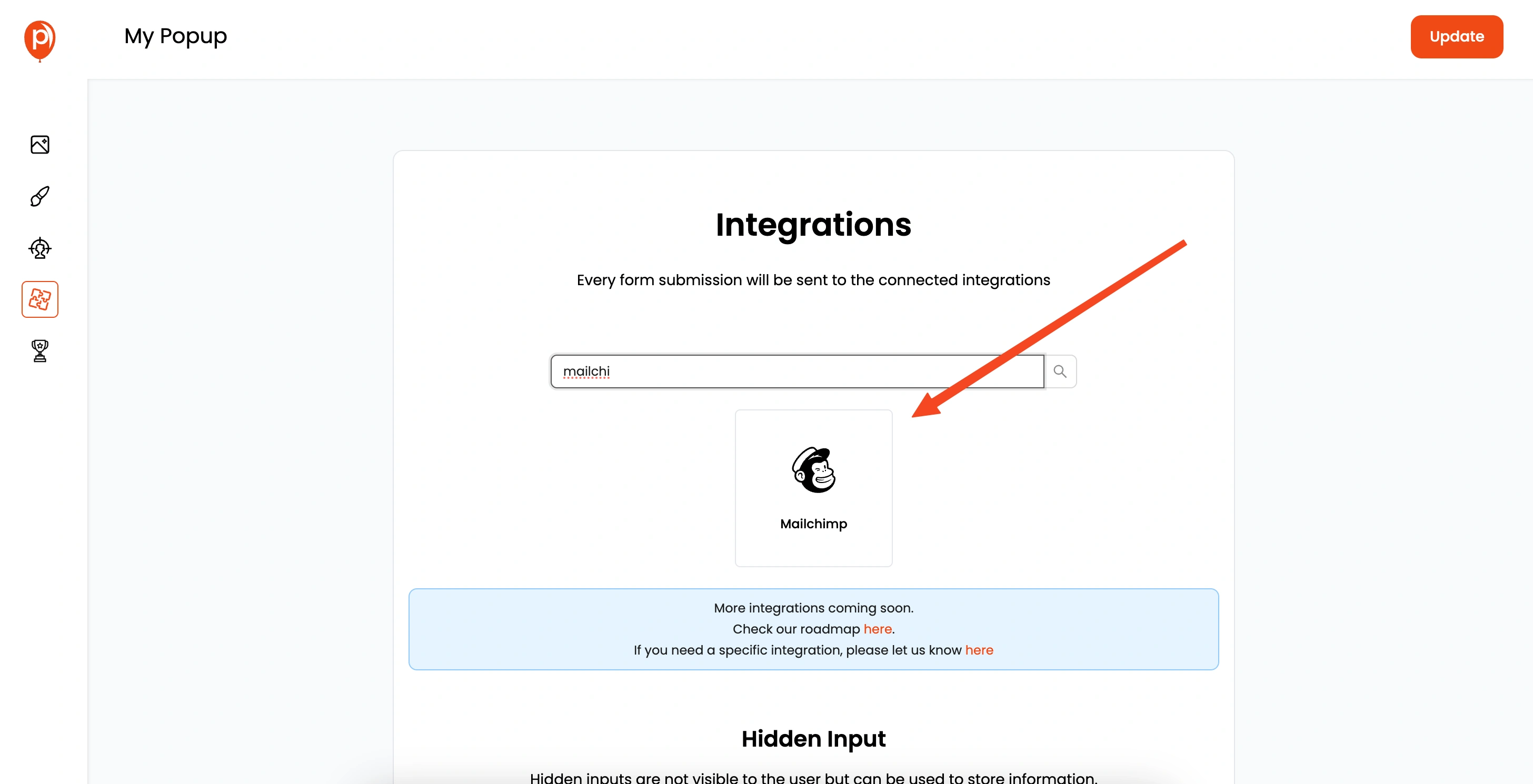 Mailchimp Integration