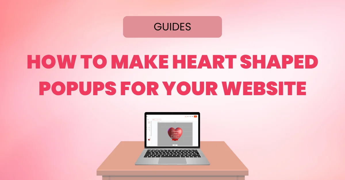 How to make heart shaped popup for your website