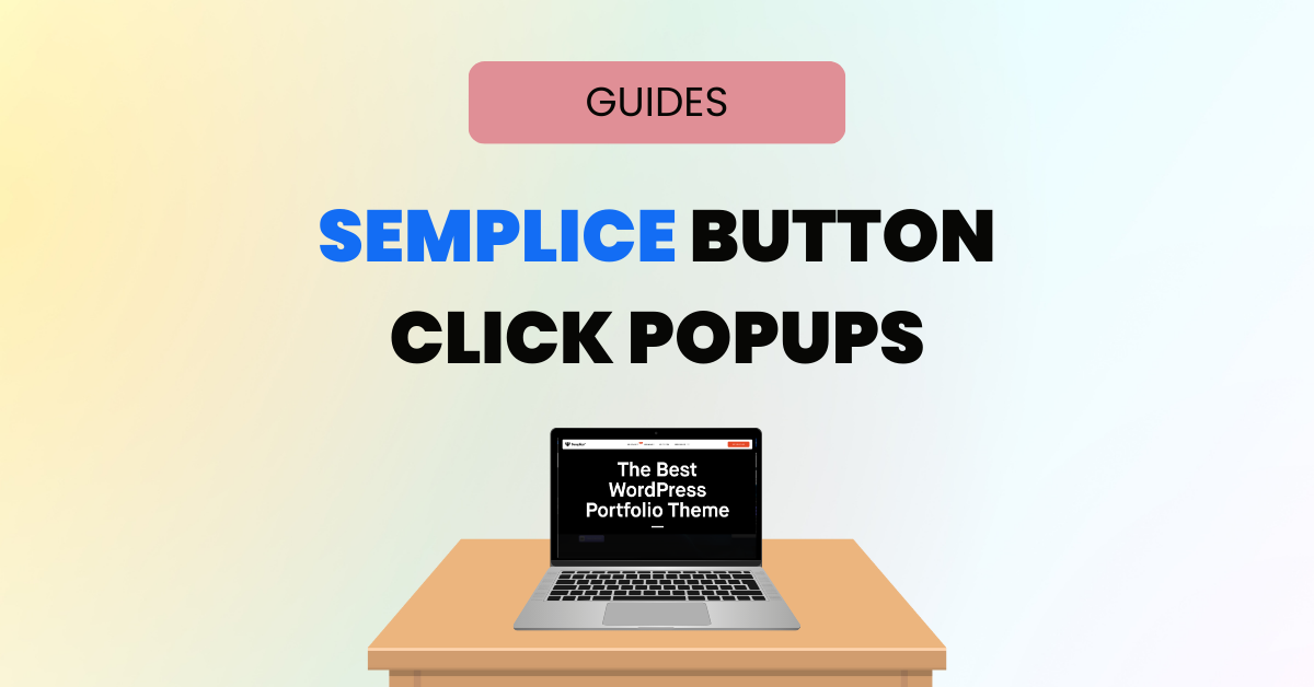 Semplice Button Click Popups