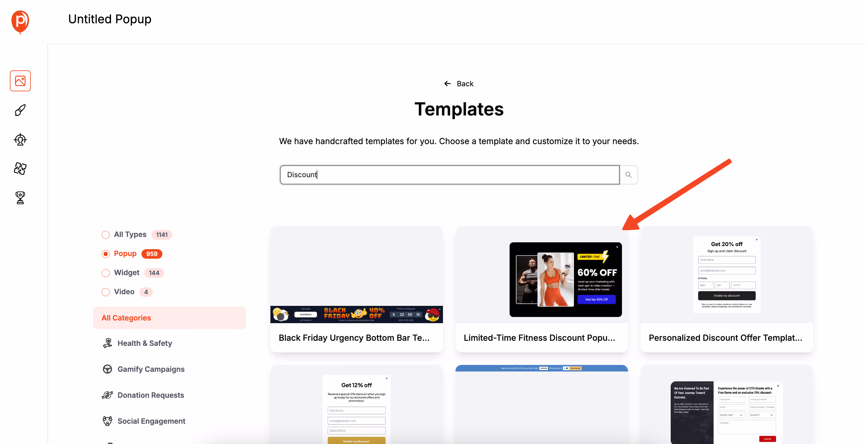 Offer Template in Grigora