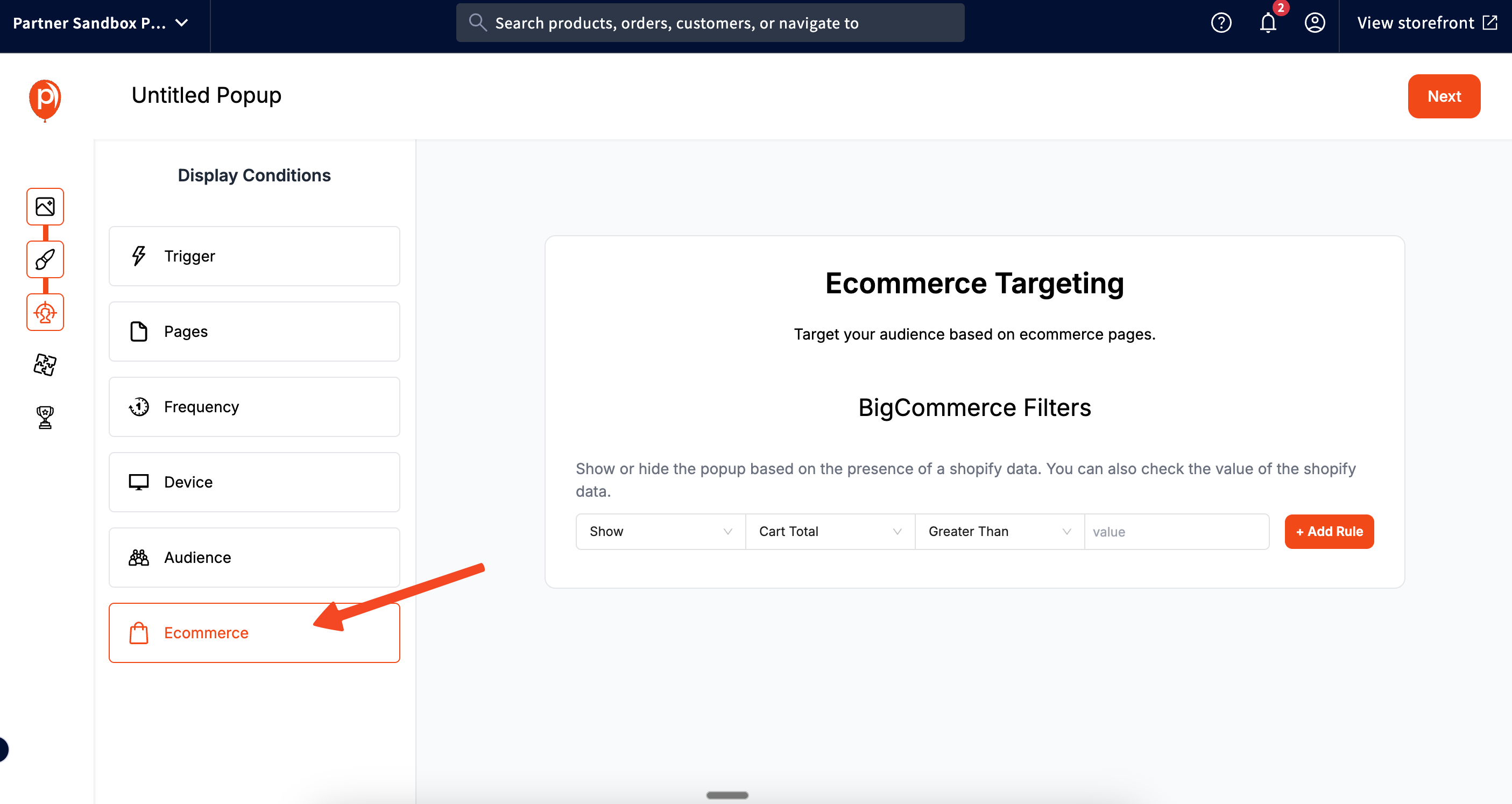 Ecommerce Targeting