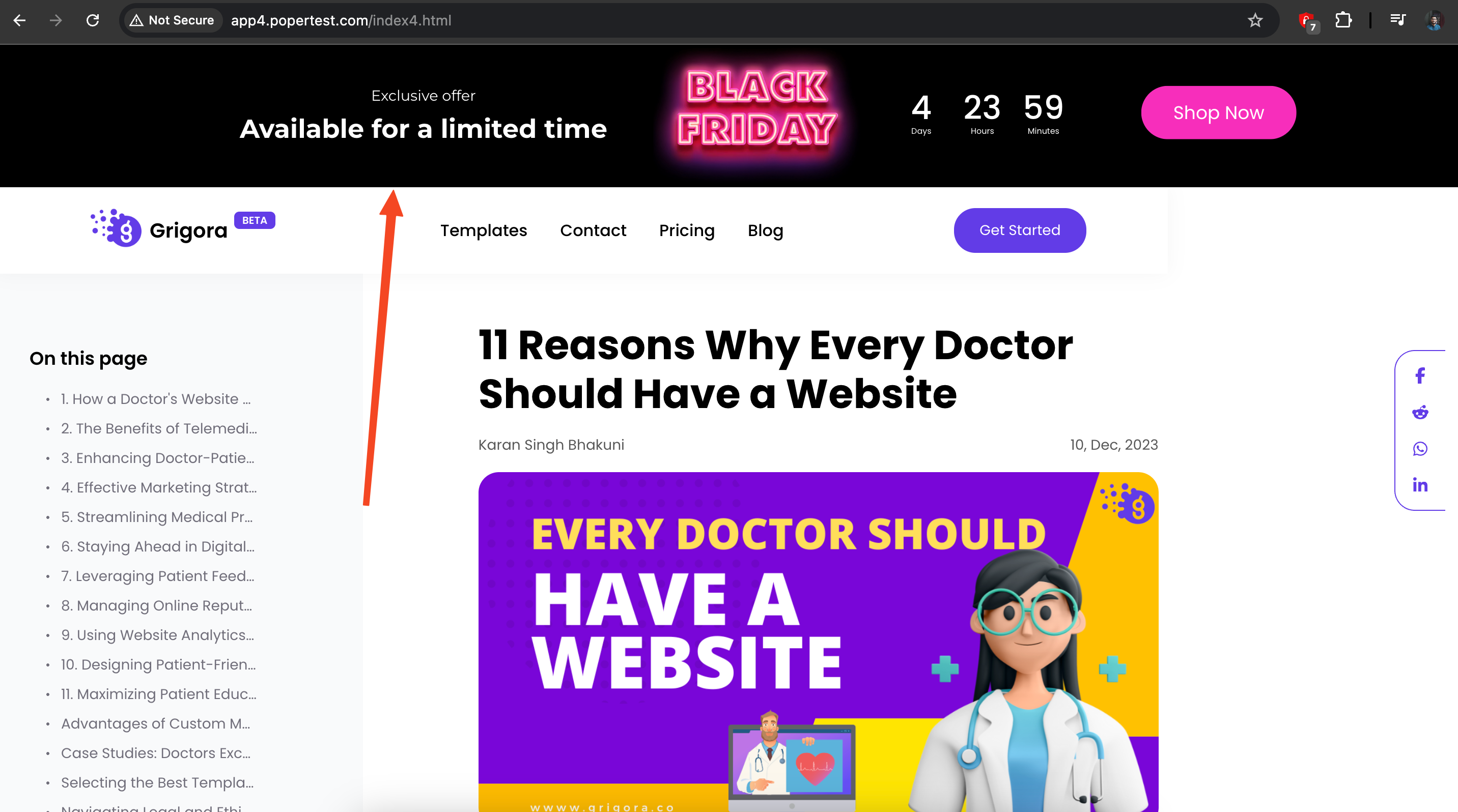 Adding Countdown Widget