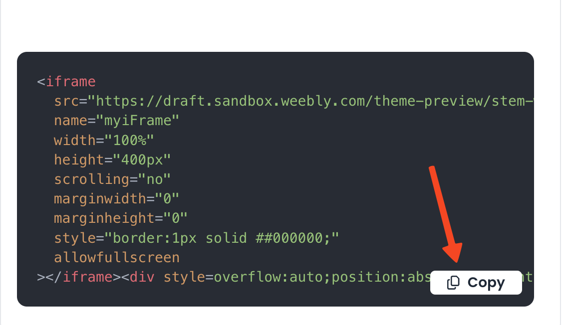 Generate and Copy Your Code