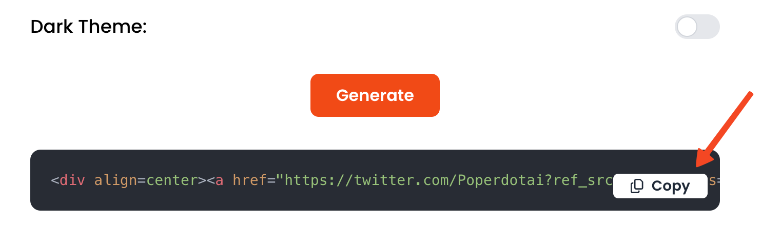 Generate