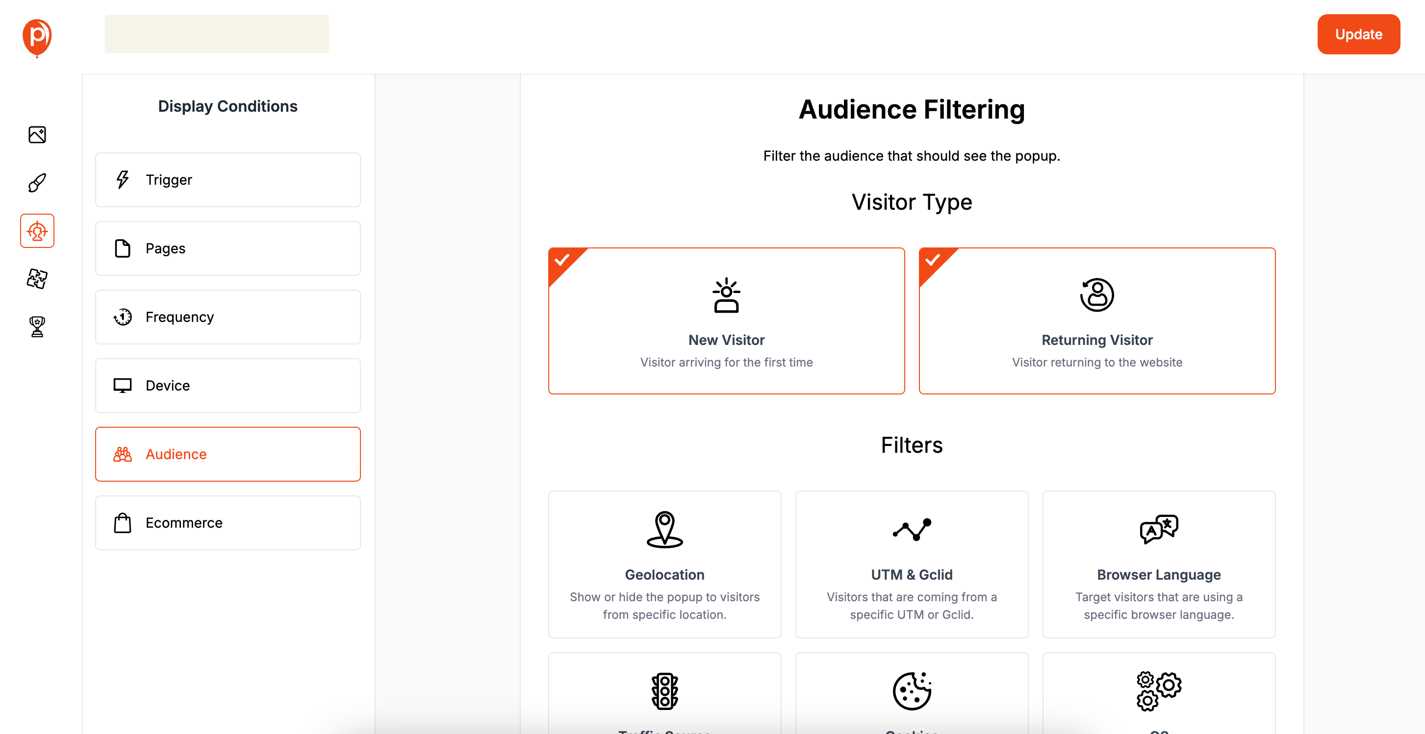 Audience Filtering
