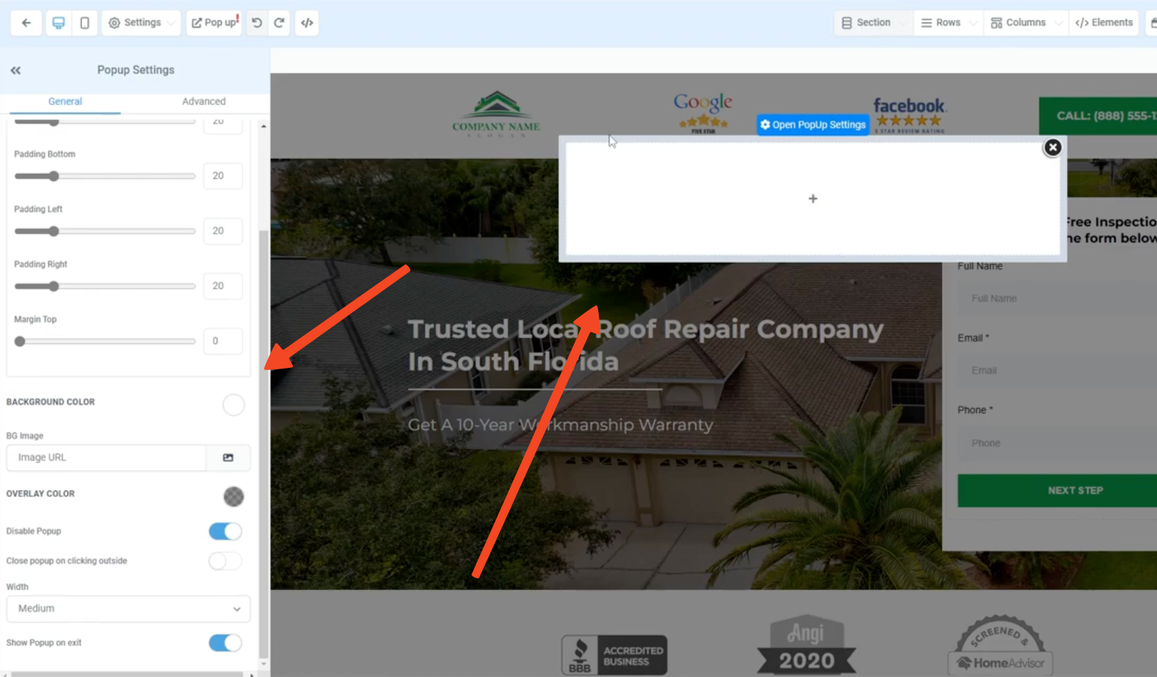 GoHighLevel Popup