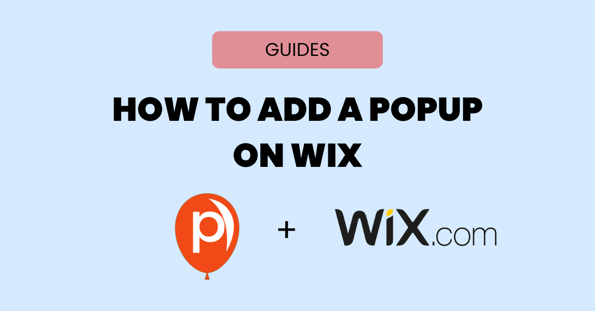 How To Add a Popup on Wix