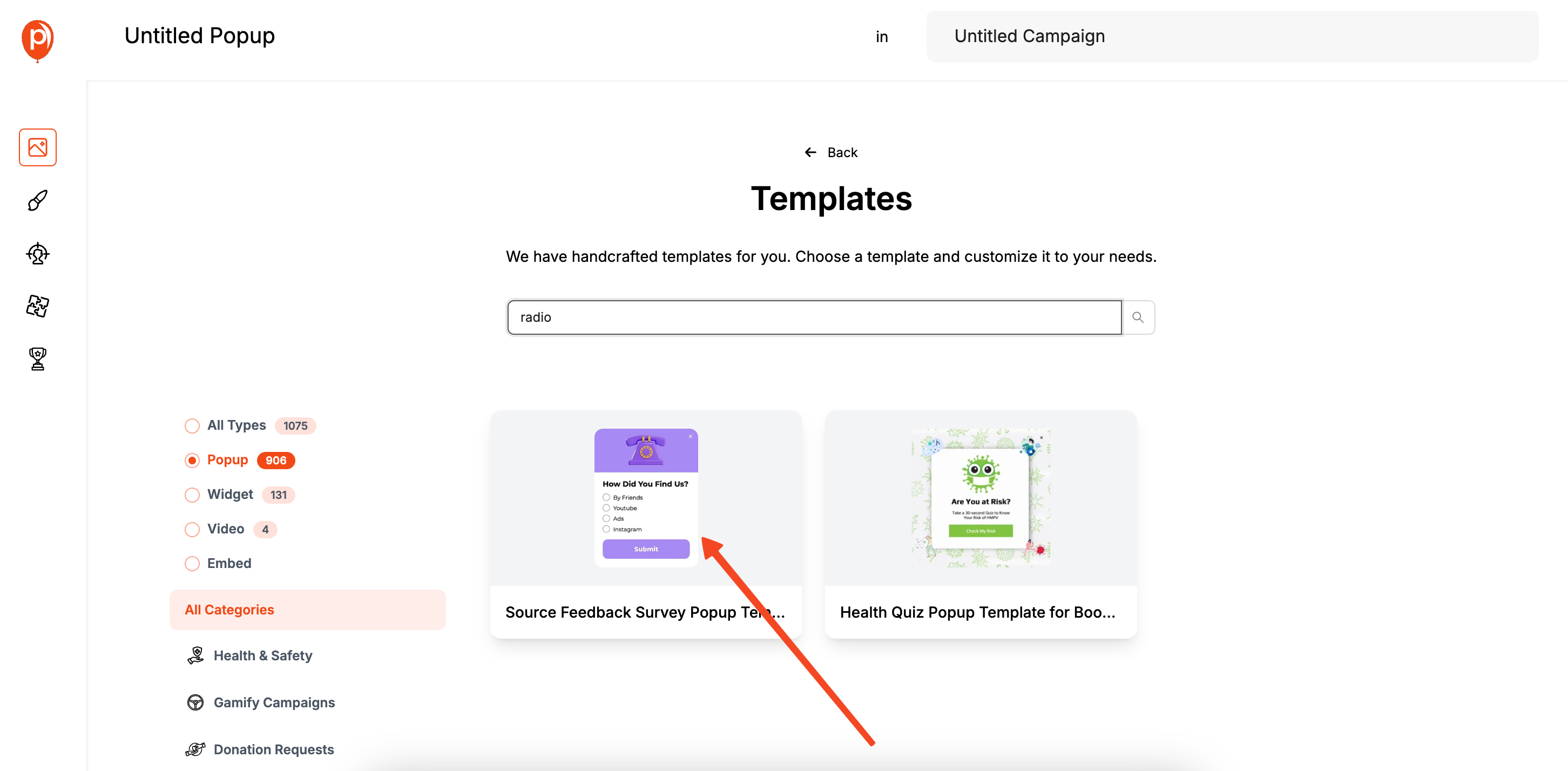 Radio Templates
