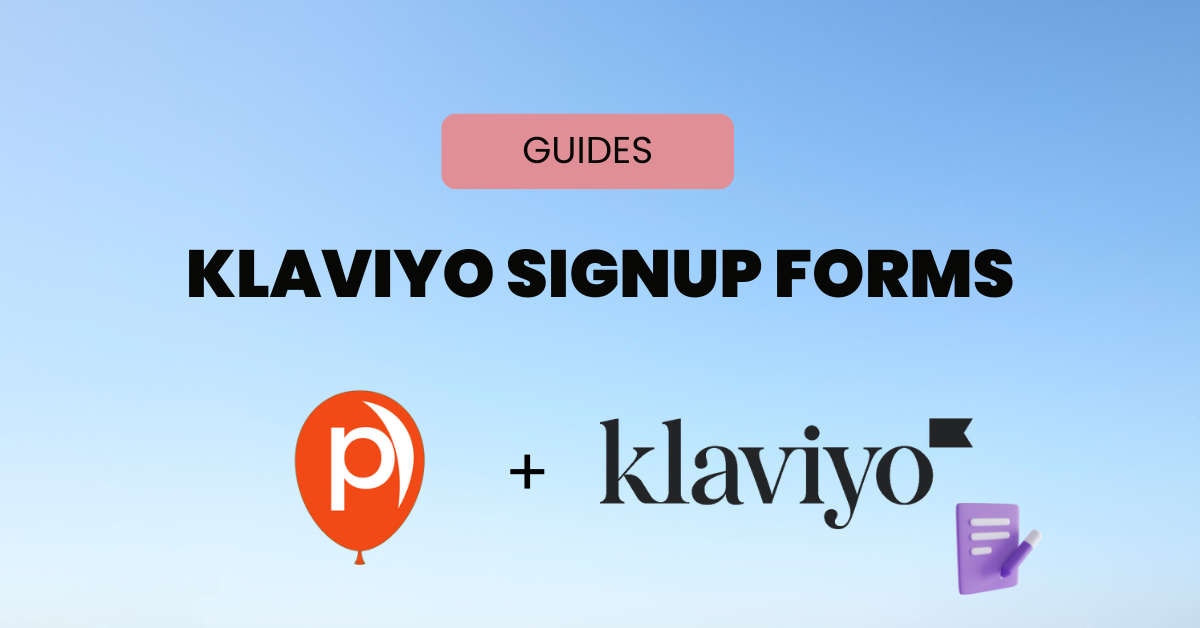 Klaviyo Signup Forms