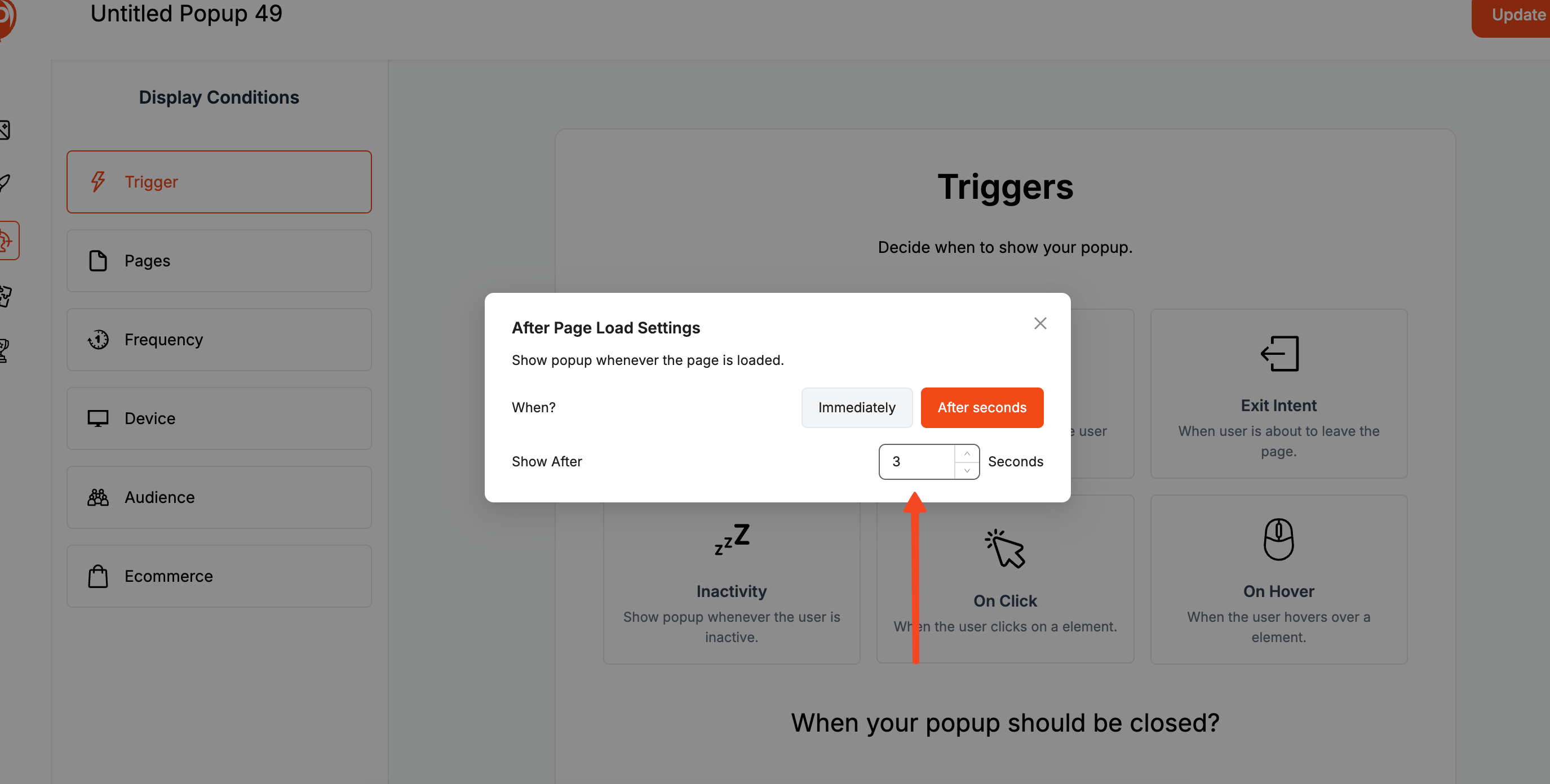 Inactivity Trigger