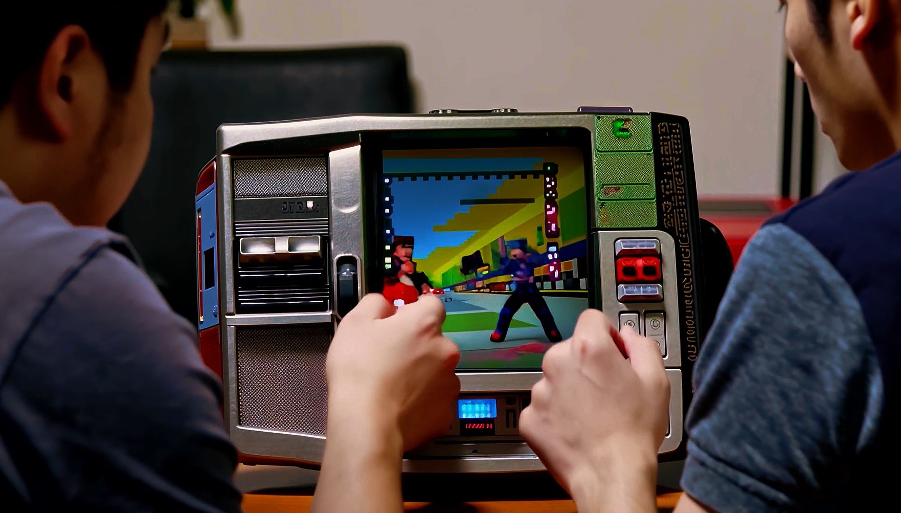 Gen AI video as imaginary Media at the convergence of video production with gaming mechanics.