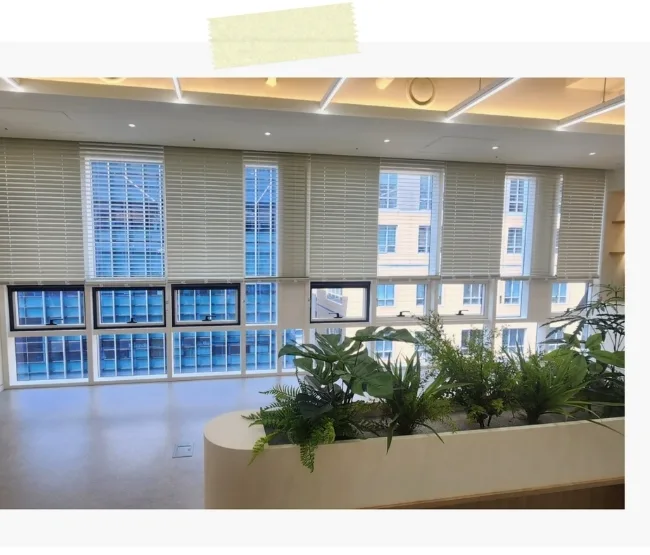 사무실 알루미늄 블라인드