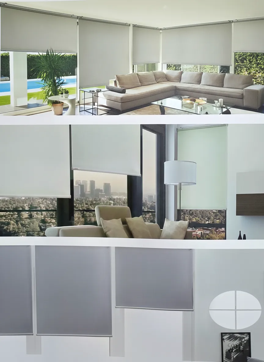 암막 롤스크린 블라인드