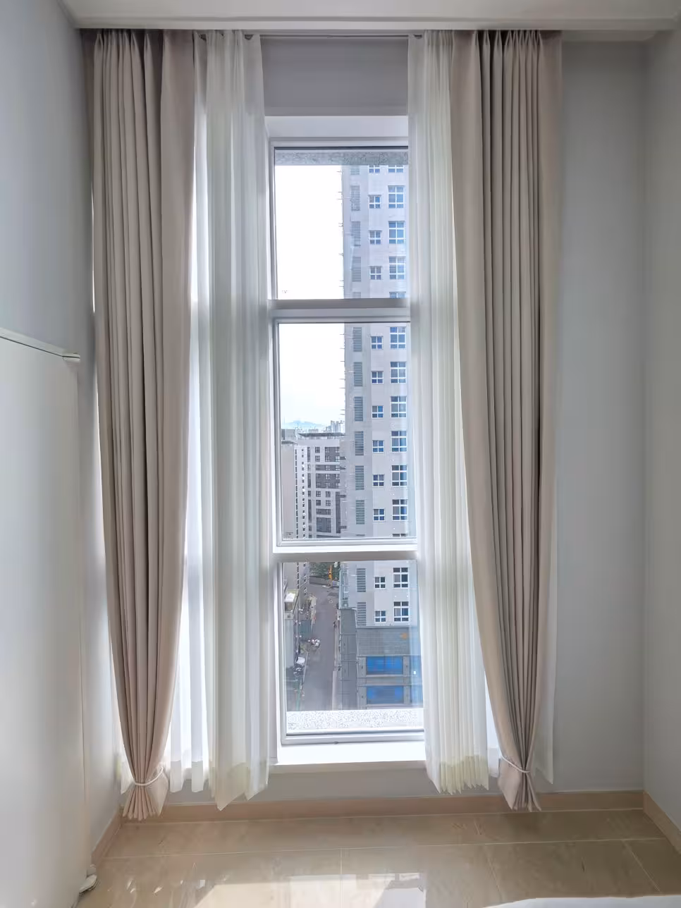 발수암막커튼-여의도하이엔드1st