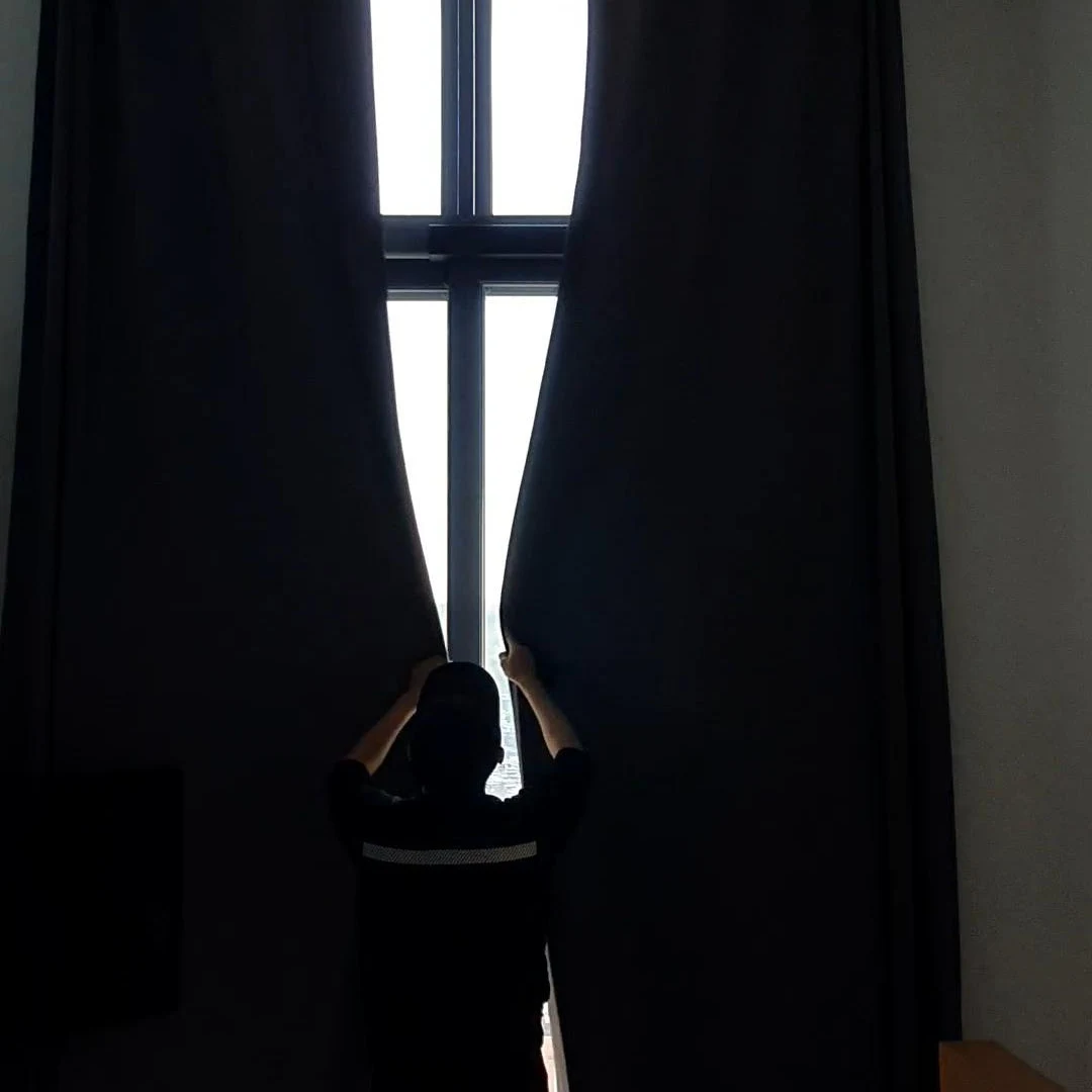 표준 암막 커튼