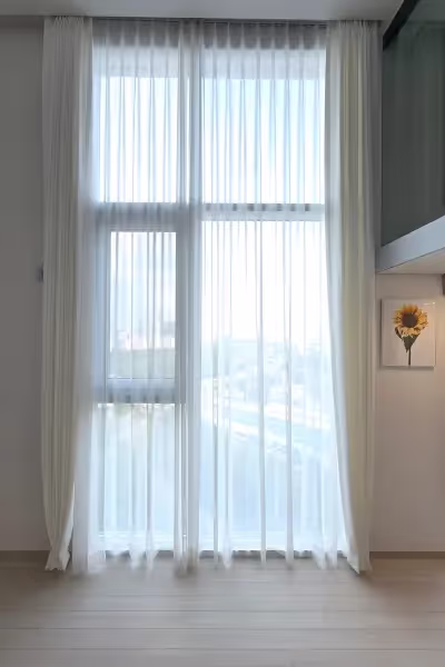 복층이중커튼-여의도더자하