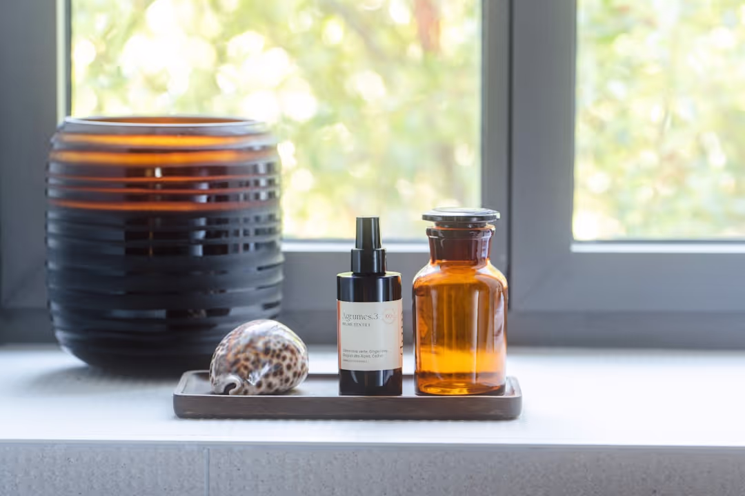 A collection of aromatherapy products including diffusers and essential oil kits.
