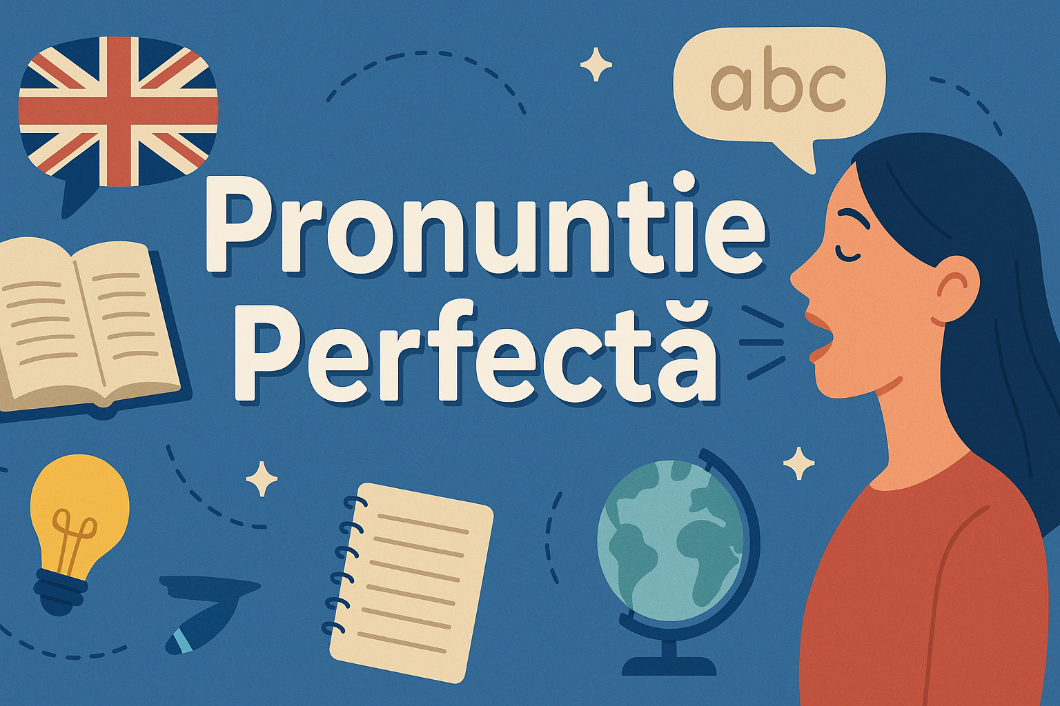 un baiat care studiaza limba engleza in carti