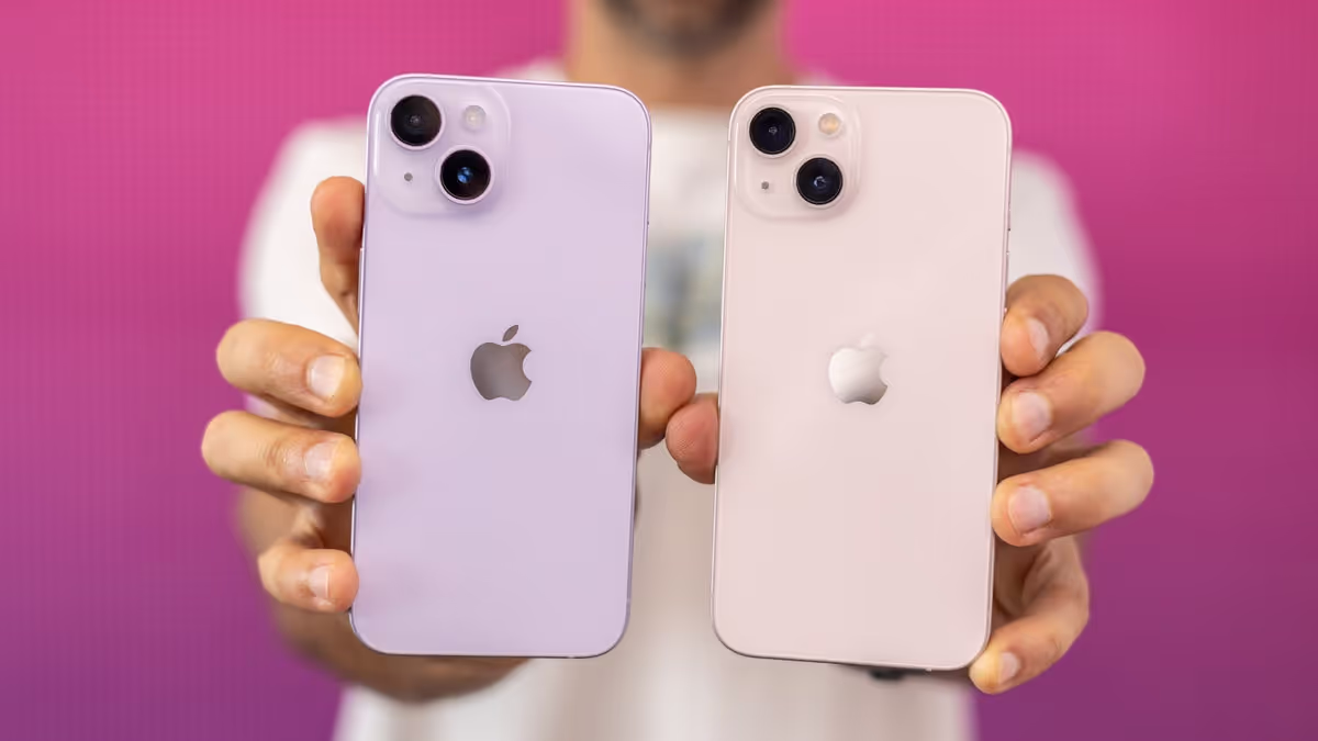 iPhone 13 vs iPhone 14: กล้องใหม่ในโทรศัพท์แอปเปิ้ล