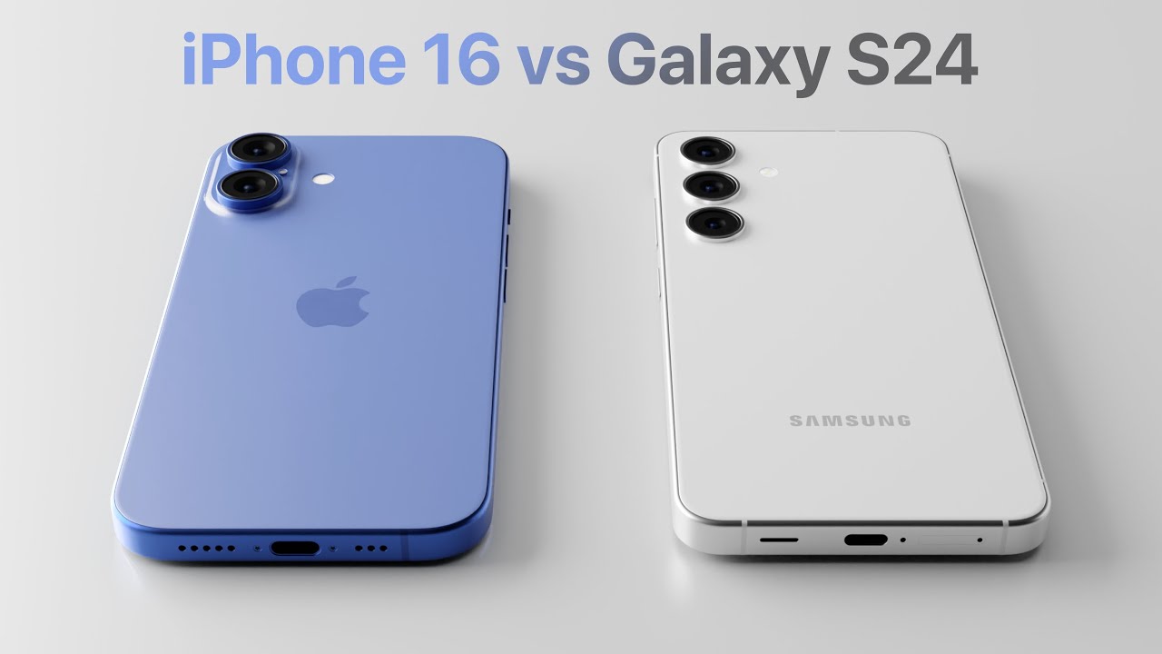เปรียบเทียบ iPhone 16 vs Samsung Galaxy S24