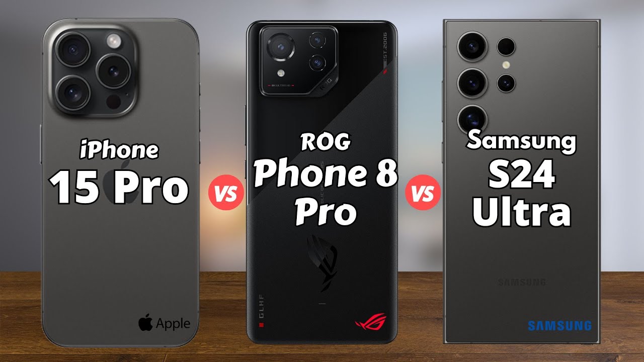 สู้กับเรือธงทั่วไปได้ไหม? ROG Phone 8 Pro VS Samsung S24 Ultra VS iPhone 15 Pro Max: เมื่อมือถือเกมมิ่งต้องพิสูจน์ตัวเองในชีวิตประจำวัน