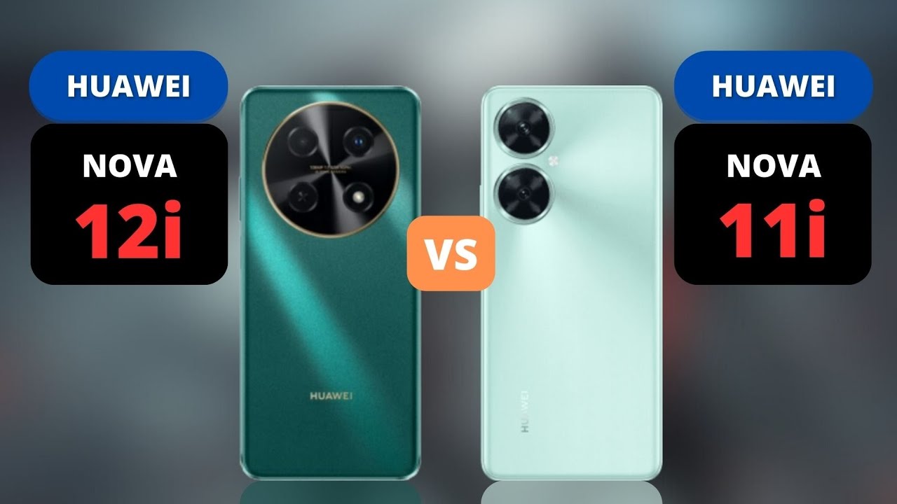 เปรียบเทียบ HUAWEI nova 12i กับ HUAWEI nova 11i