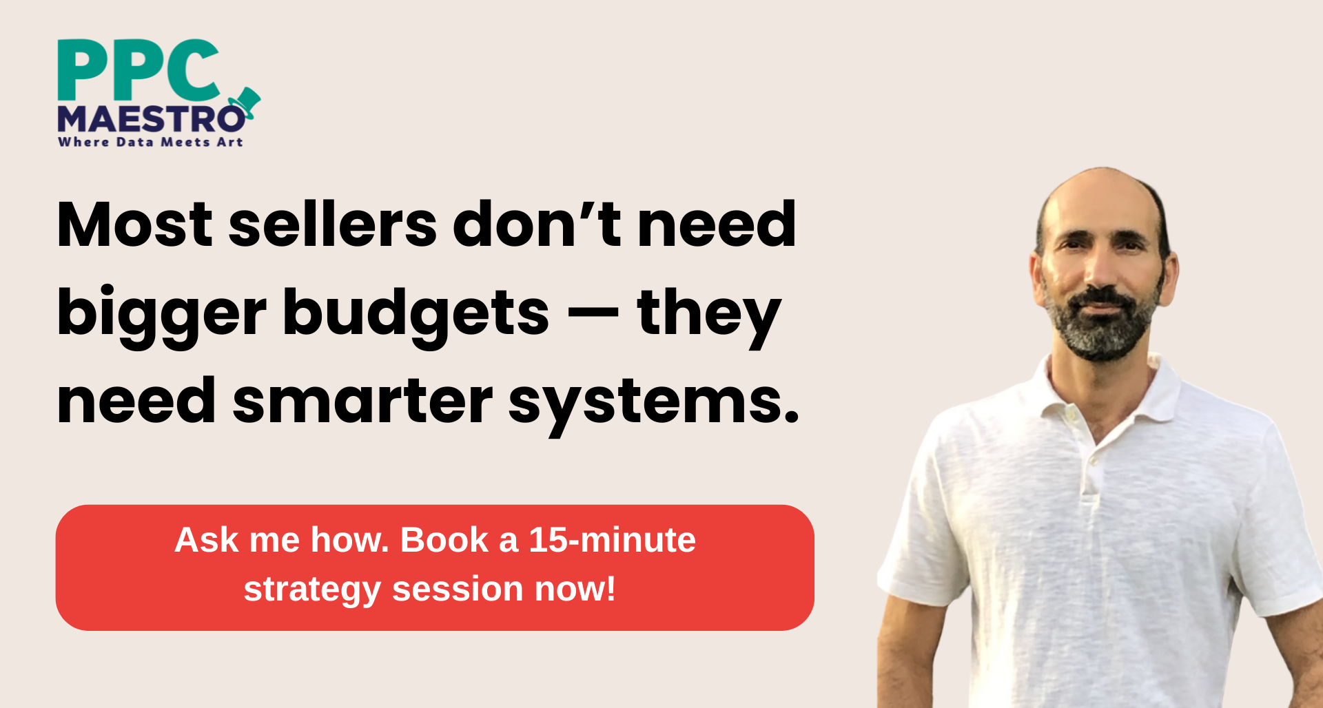 You don’t need a big budget, just a smart system to avoid Amazon PPC mistakes and increase profit — schedule a call now to know more.