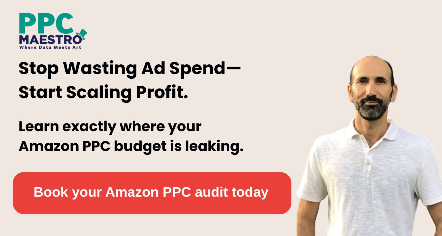 Amazon PPC Audit Stop wasting ad spend—start scaling profit. Book for an Amazon PPC Audit