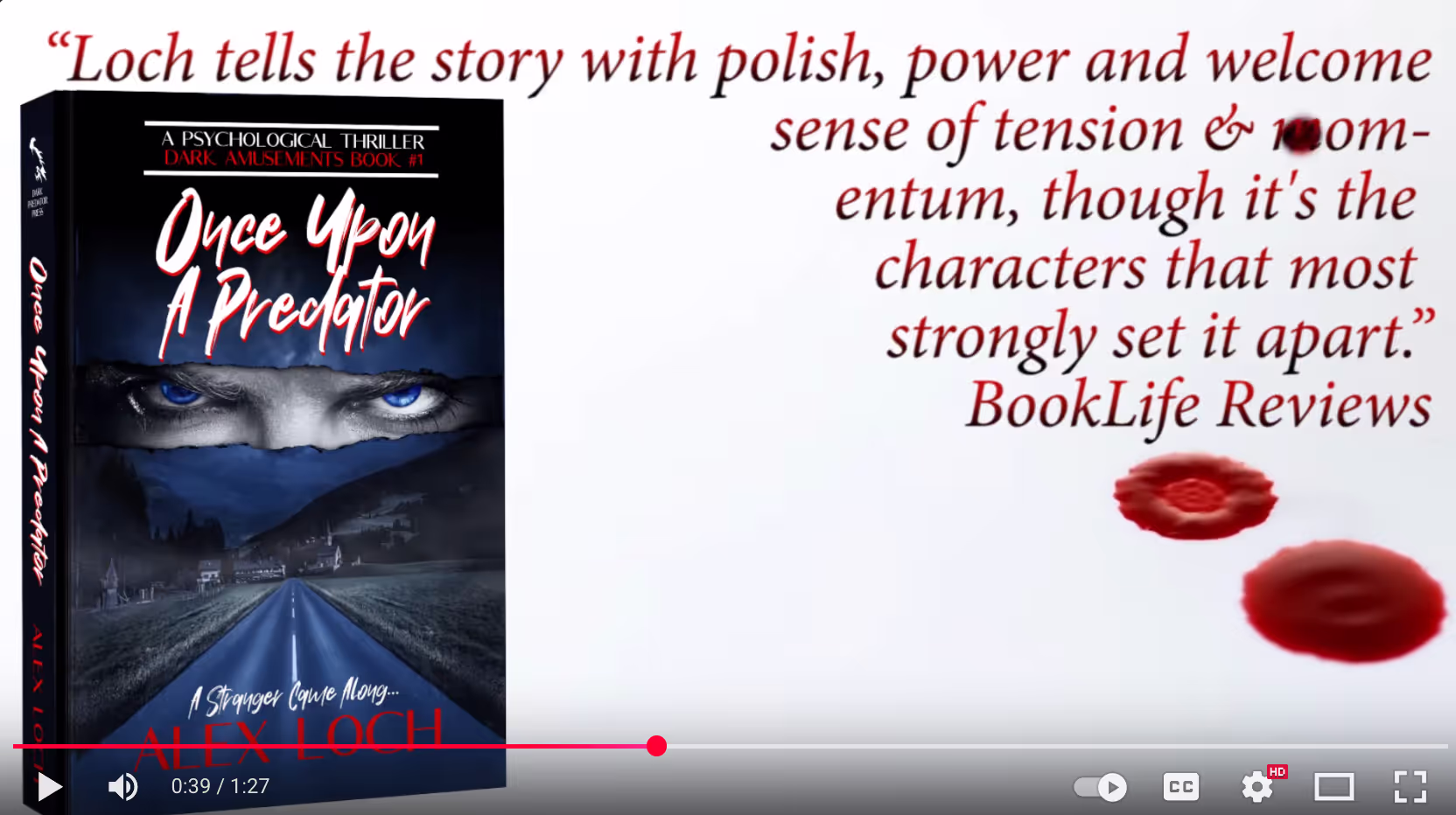 OnceUponAPredator BookTrailer