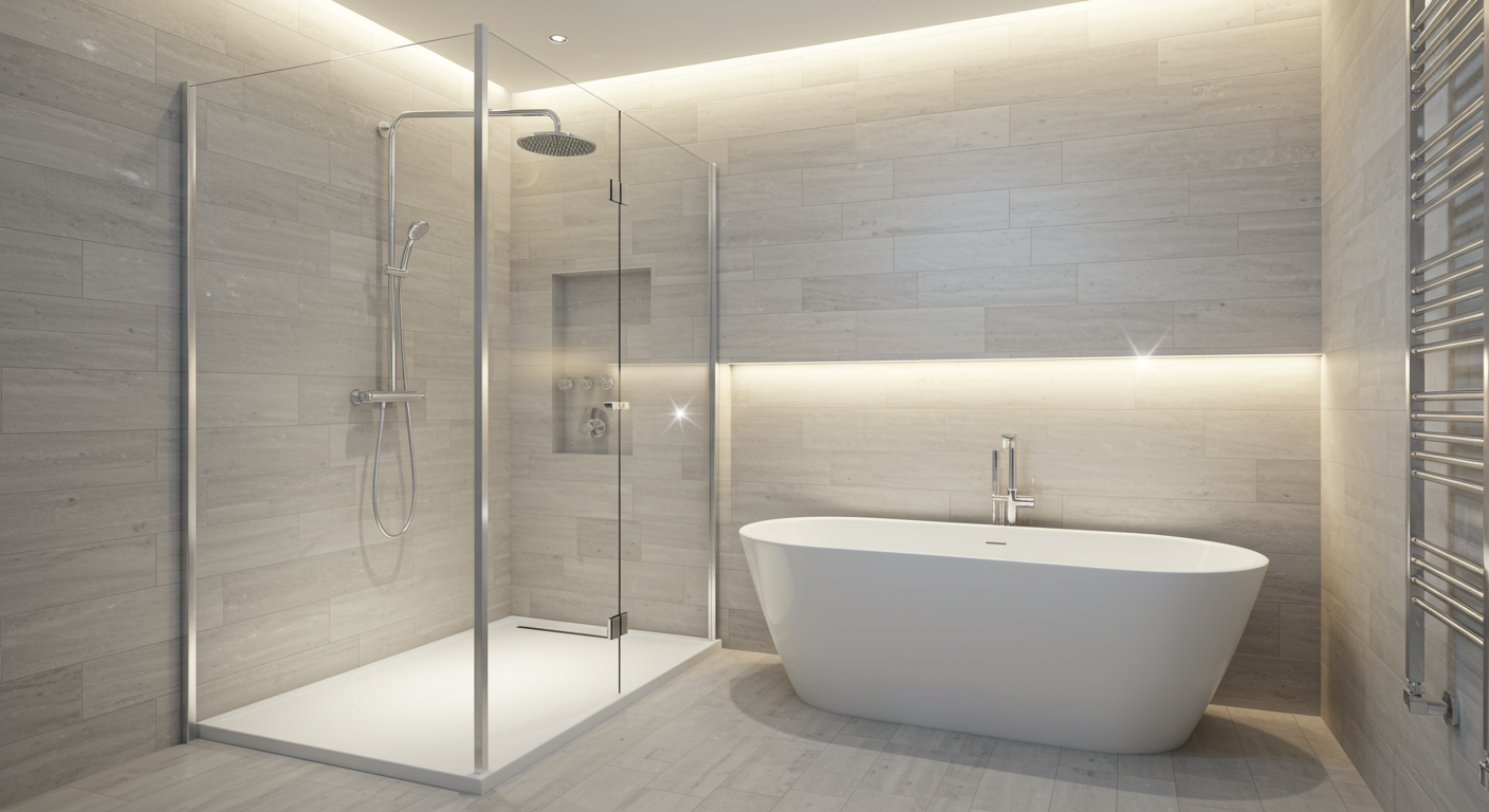 Bathroom Shower And Tub