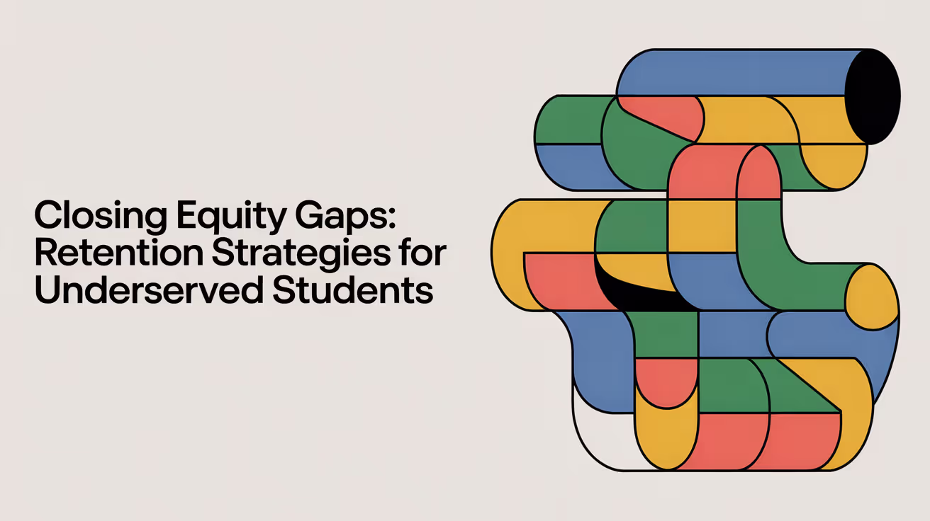 Proven First-generation student retention strategies: bridge programs, peer mentoring, emergency aid, and data tracking that close equity gaps.