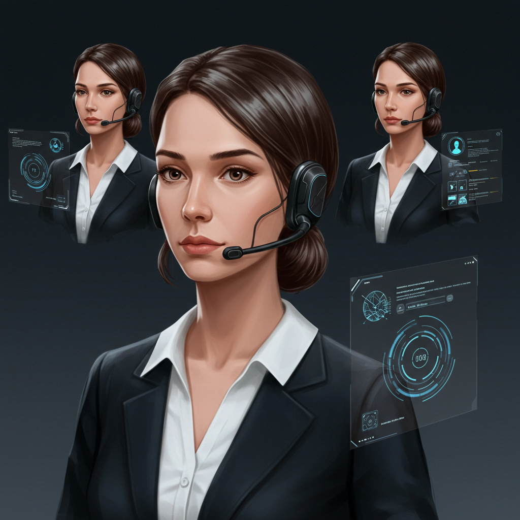 AI voice agent managing calls and bookings for a business