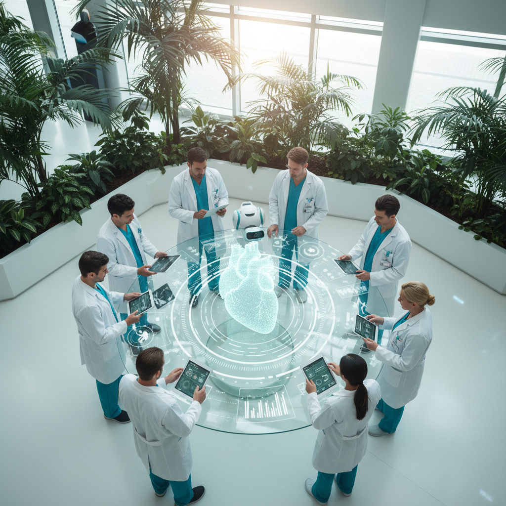 Medical professionals using Aifluence Voice AI