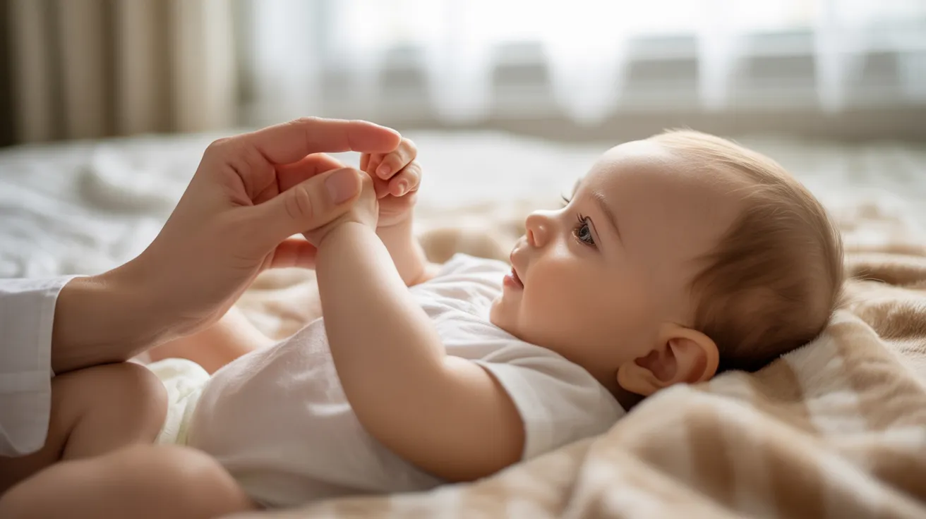 Baby Grasping Reflex