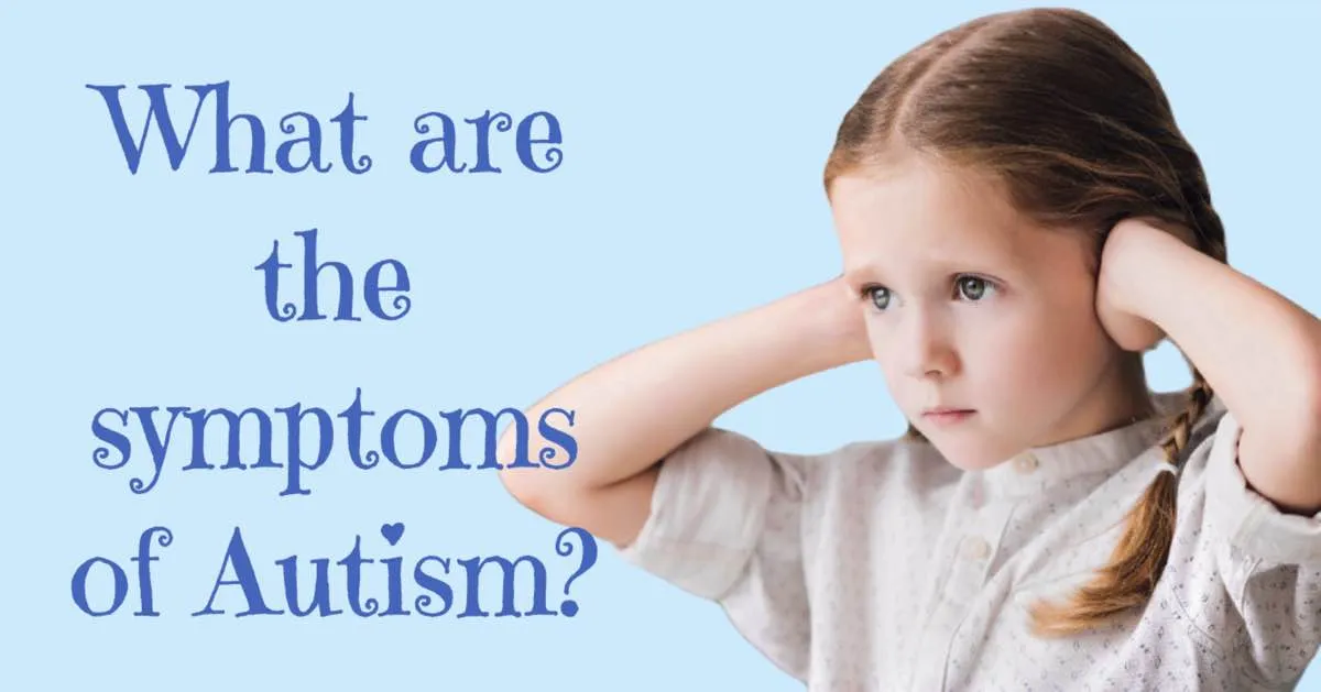 Girl with hands on ears showing noise sensitivity