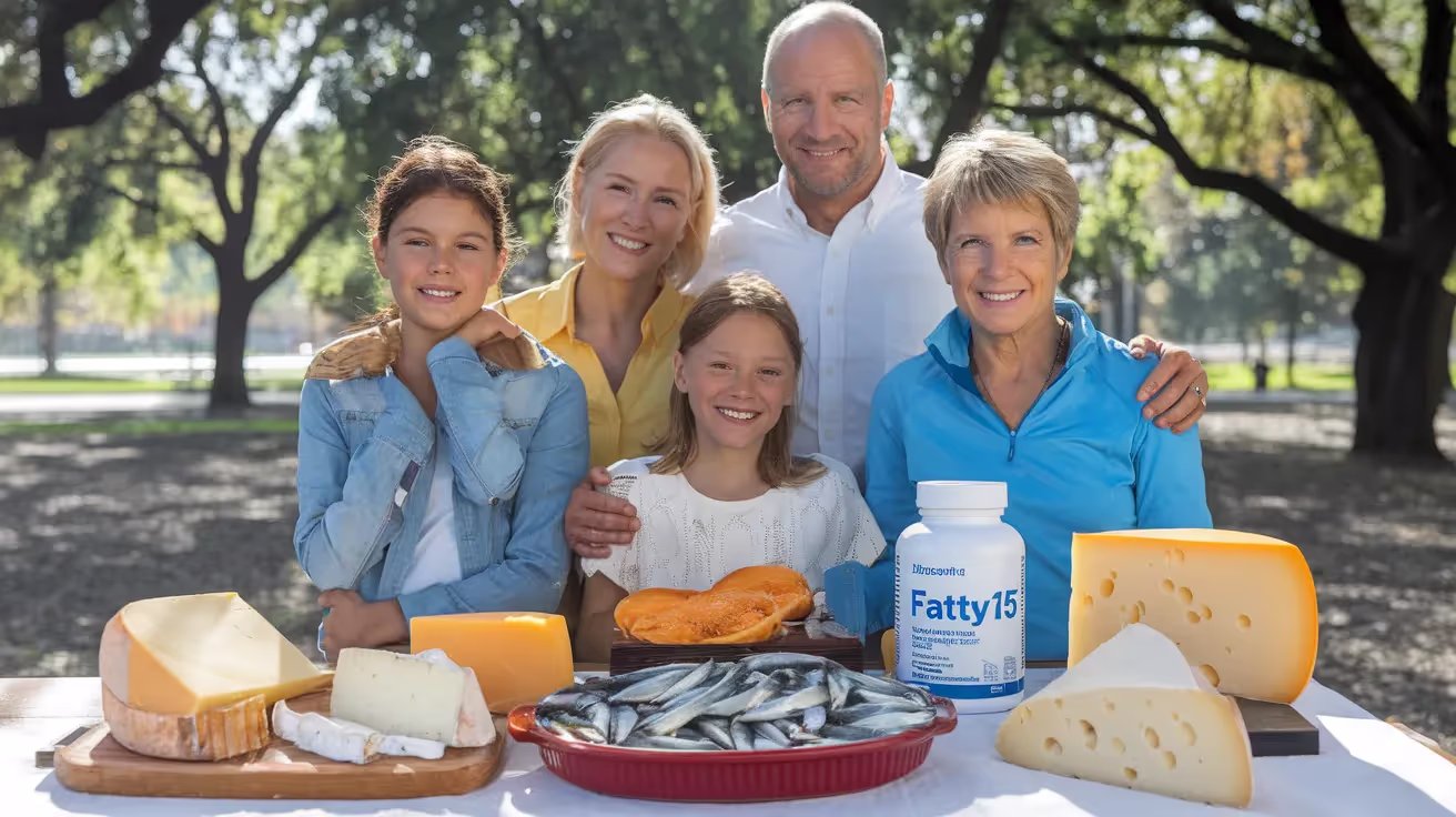 Family with sources of C15 Fatty Acid