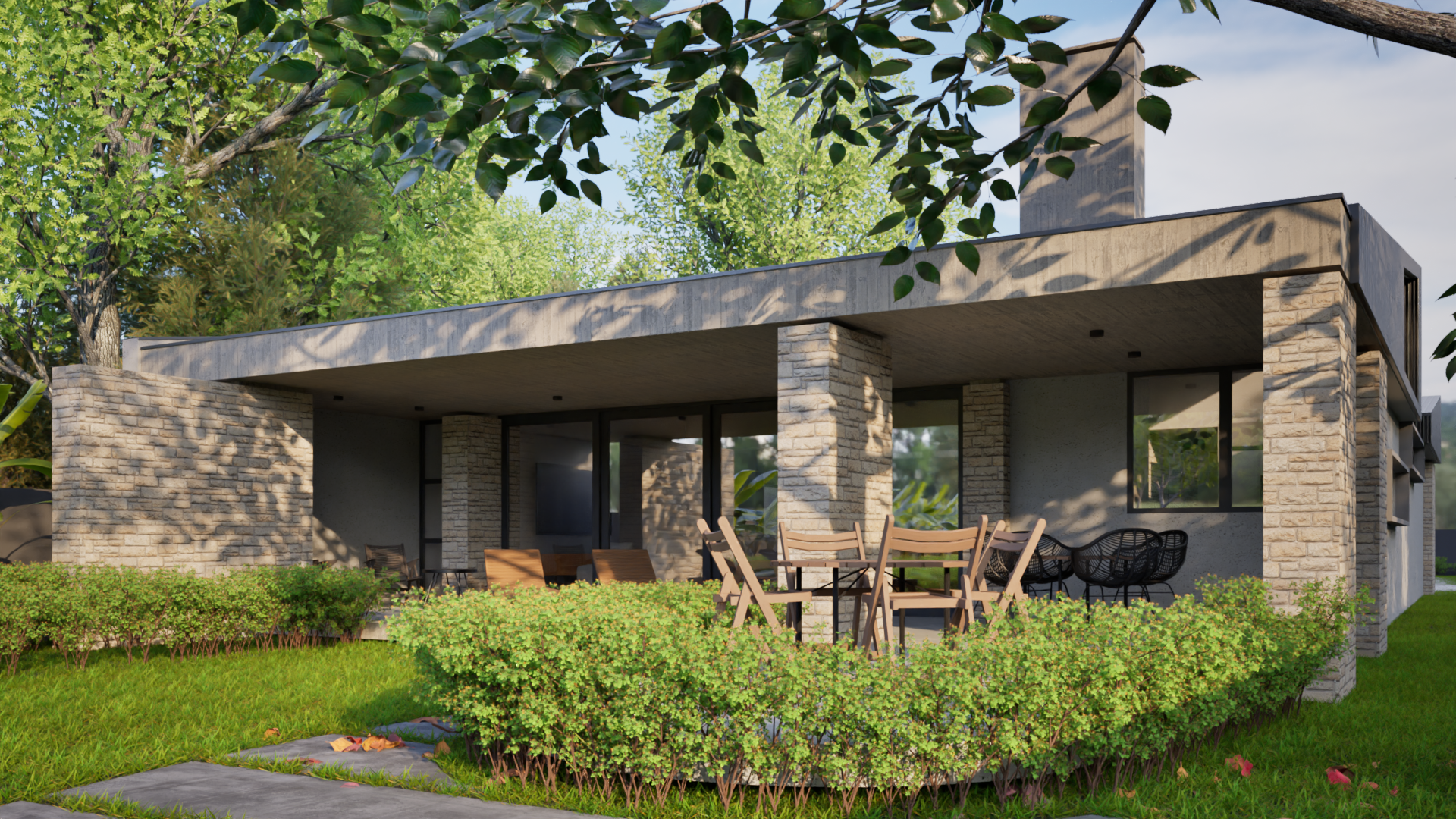 Imagem de destaque de um projeto de design de interiores moderno da Parucker Arquitetura e Design