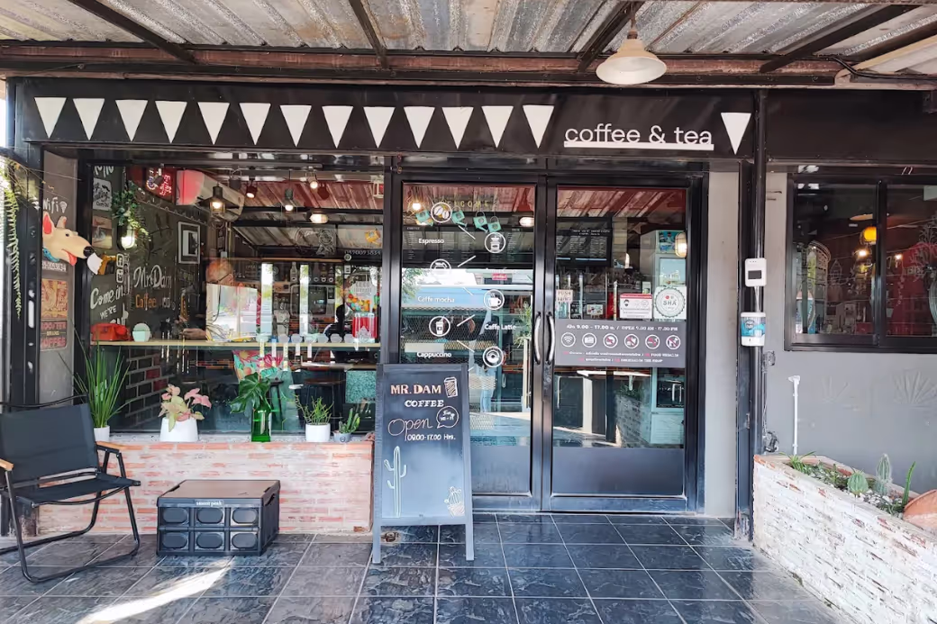 🖤 Mr.Dam 130 Coffee at KuiBuRi: แวะจิบกาแฟสไตล์วินเทจ