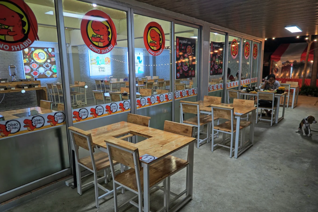 🥩🥢 ไดโนชาบู: บุฟเฟ่ต์ชาบู-ปิ้งย่างที่อิ่มจุกๆ...ดีต่อใจสายกิน